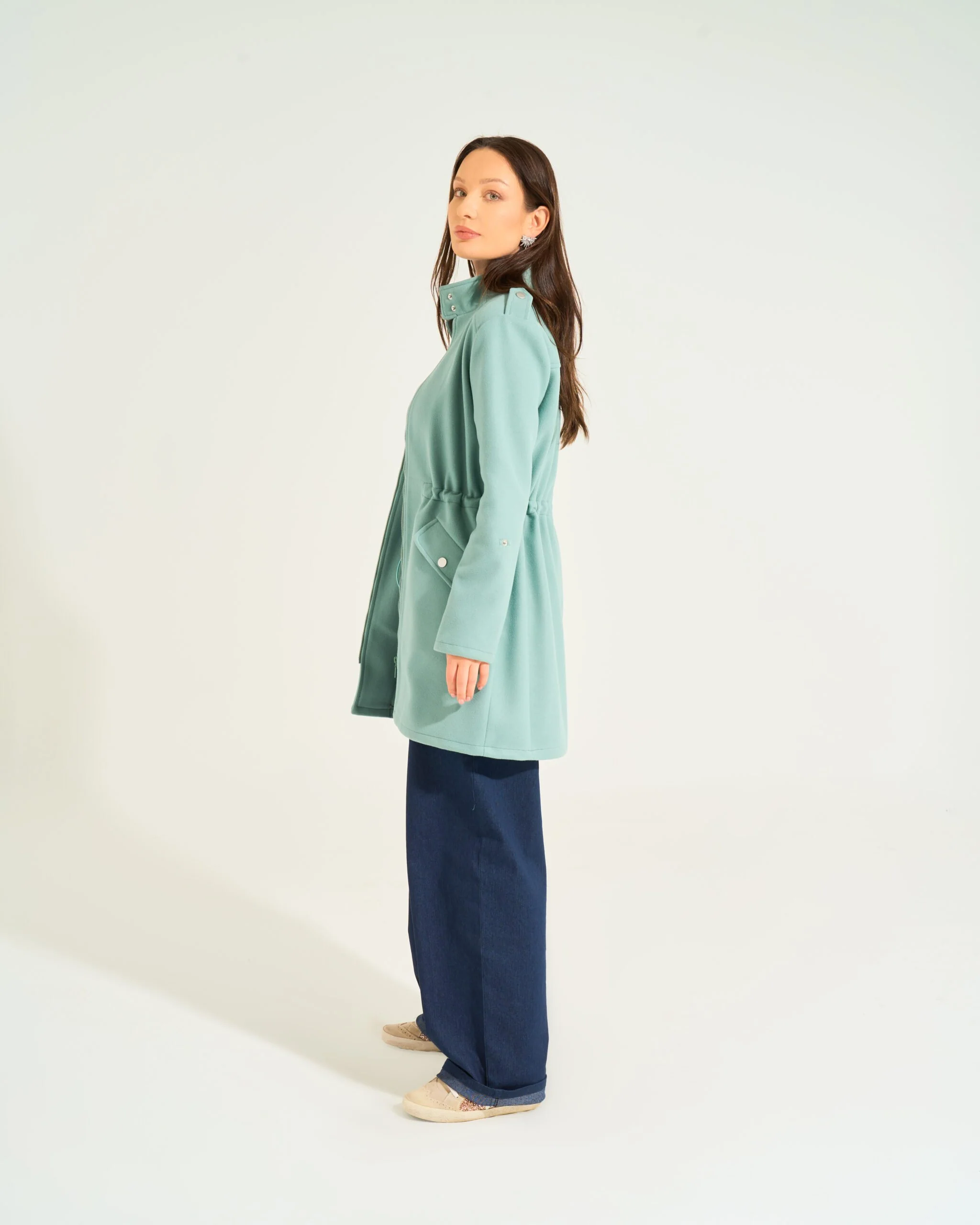 Bella Military Jacket | Mint - Image 5