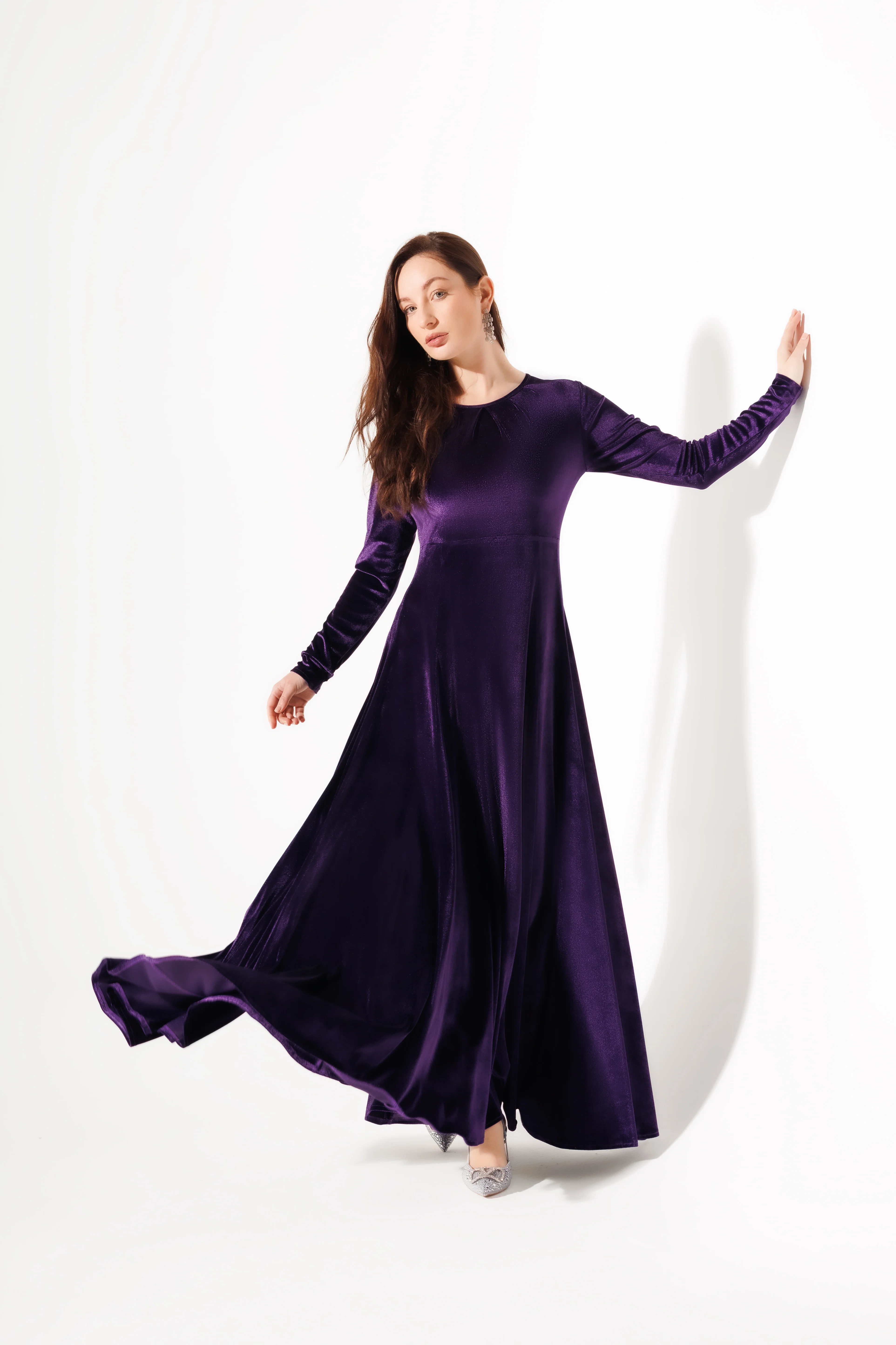 Malika Dress | Purple - Image 3