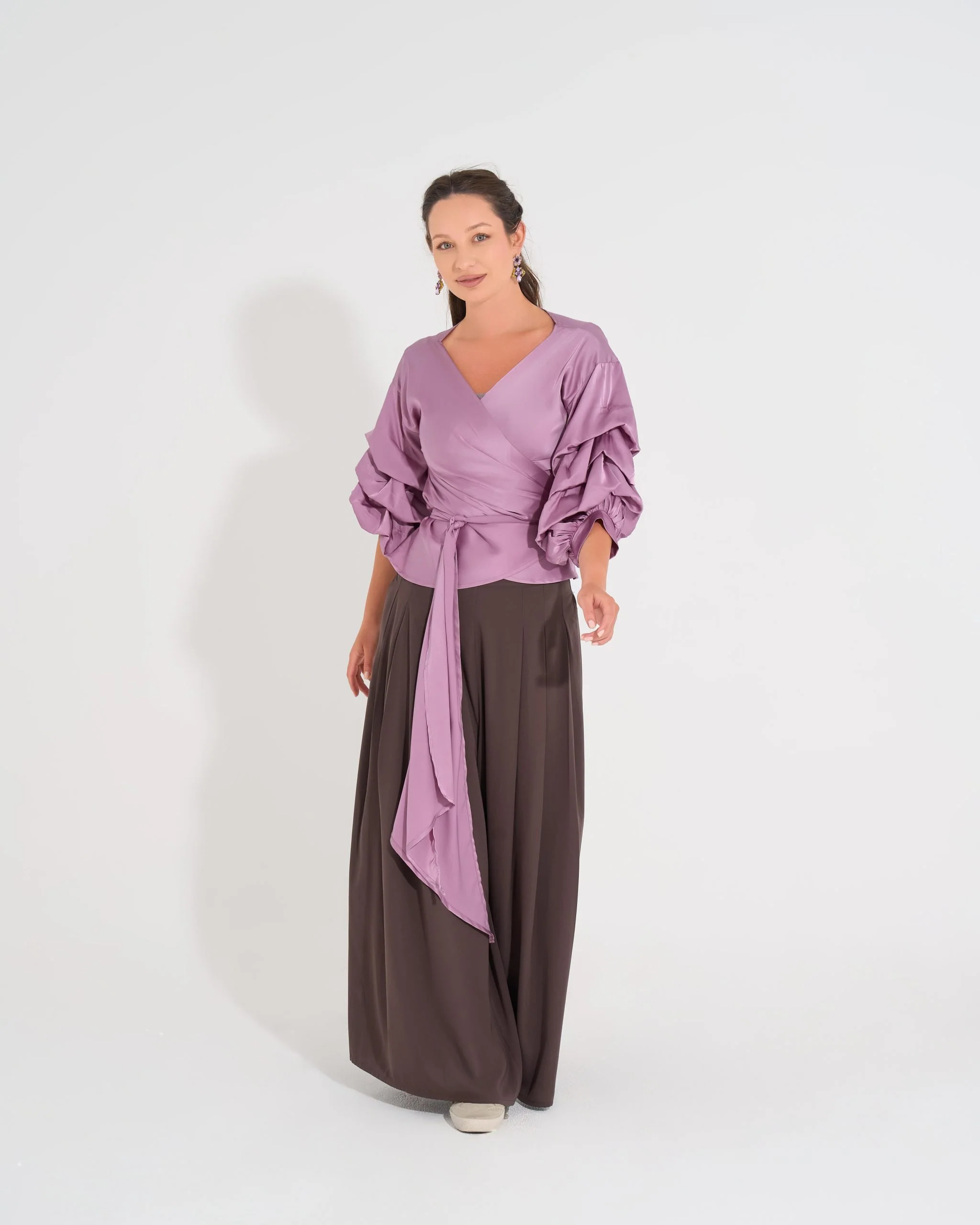 Swan Blouse | Pink - Image 10