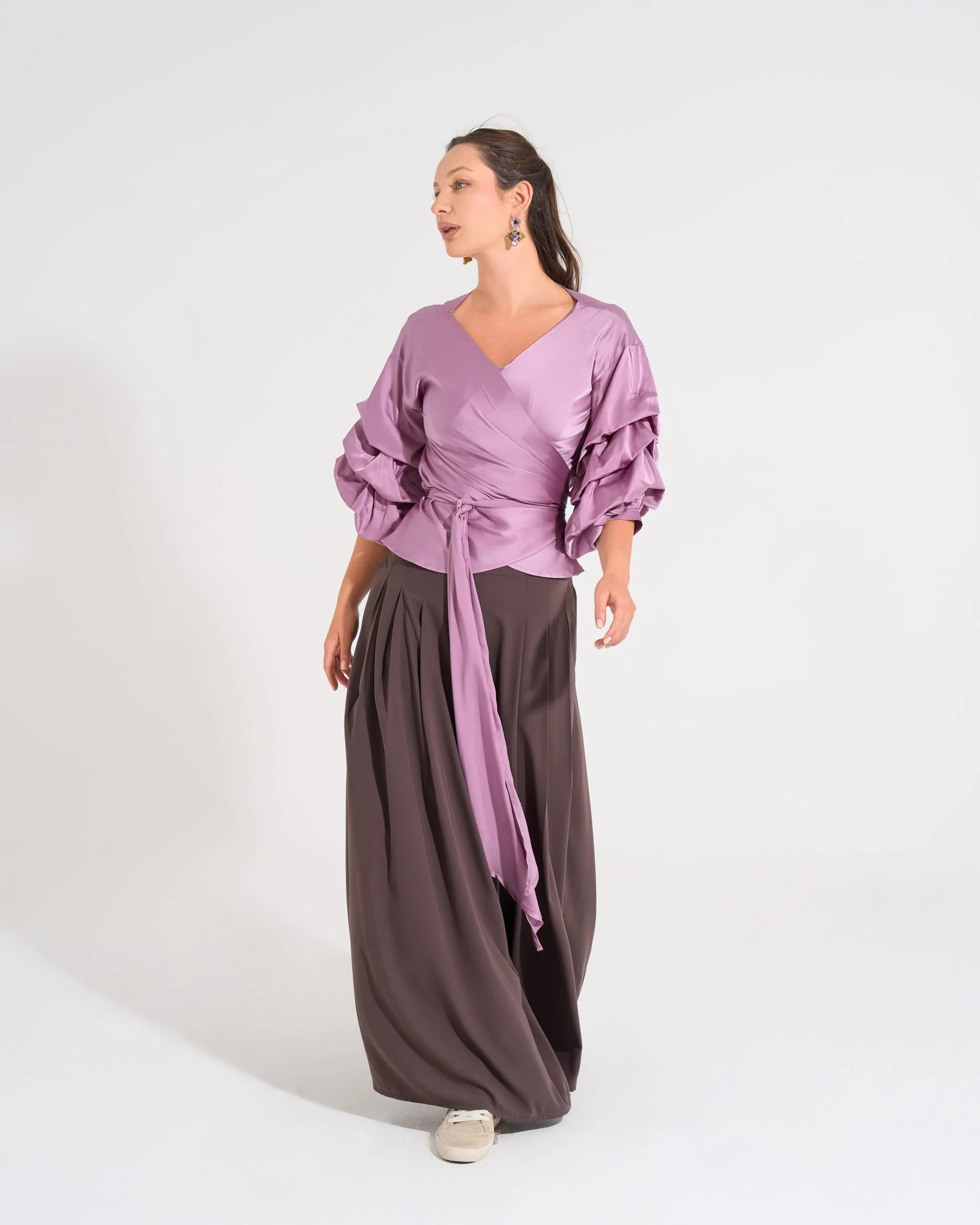 Swan Blouse | Pink - Image 8